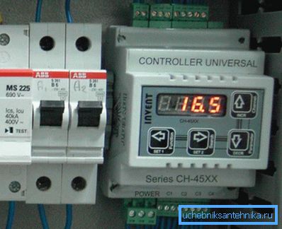 Die Verwaltung der Betriebsmodi der Ausrüstung erfolgt mit Hilfe automatischer Systeme. Die Verwaltung der Betriebsmodi der Ausrüstung erfolgt mit Hilfe automatischer Systeme.