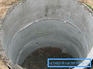 Die Installation der Ringe für den Brunnen ist abgeschlossen