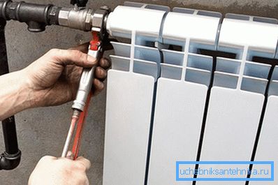 Einbau des Kugelhahns am Batra Einbau des Kugelhahns am Batra