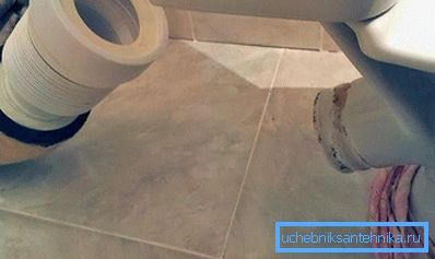 Eine Toilettenschüssel installieren Eine Toilettenschüssel installieren