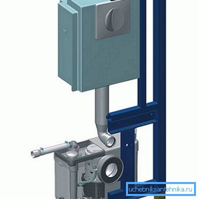 Installationsgerät für Wandtoilette Installationsgerät für Wandtoilette