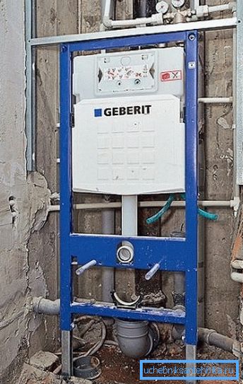 Schmale Installation für die Installation an den Hauptwänden