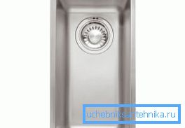 Eine schmale Spüle ist nicht jedermanns Sache Eine schmale Spüle ist nicht jedermanns Sache