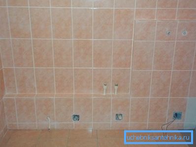 Badezimmer bereit zu installieren Sanitär.