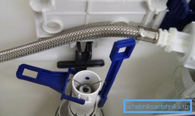 Variante des Wassermengenreglers. Variante des Wassermengenreglers.