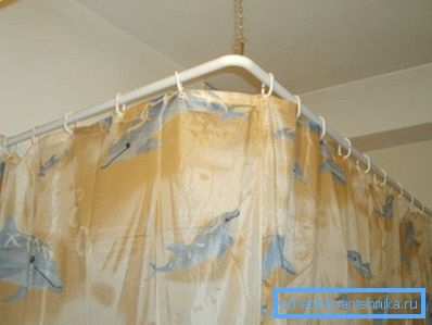 Vinyl Dusche Zaun