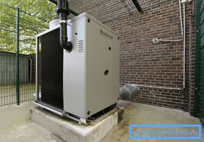 Externe Wärmepumpeneinheit Externe Wärmepumpeneinheit