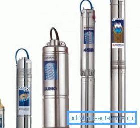 Aussehen von Tauchpumpen, die für eine gute Tiefe ausgelegt sind Aussehen von Tauchpumpen, die für eine gute Tiefe ausgelegt sind