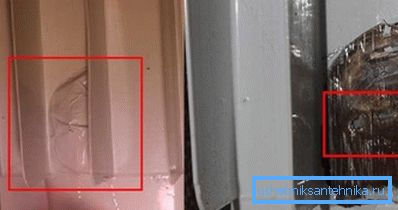 Wasser hat nur Aluminium angegriffen Wasser hat nur Aluminium angegriffen
