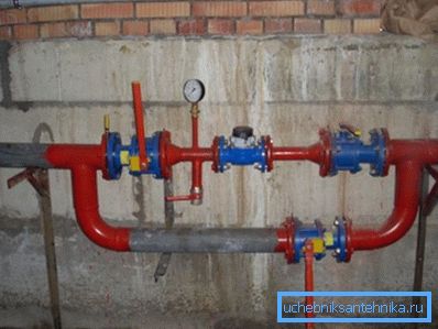 Wasserzähler Die Geräte messen den Wasserdurchfluss und den Druck nach dem Wasserzähler.
