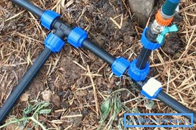 Wasserversorgung für die Bewässerung des Gartens des HDPE Wasserversorgung für die Bewässerung des Gartens des HDPE