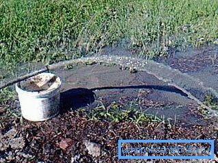 Wasser wird so weit wie möglich aus der Struktur abgelassen. Wasser wird so weit wie möglich aus der Struktur abgelassen.