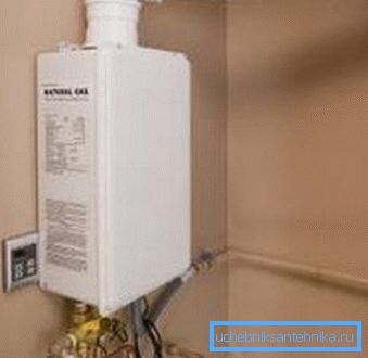 Warmwasserbereitung mit Gaskessel - die beste Option zum Heizen der Hütte Warmwasserbereitung mit Gaskessel - die beste Option zum Heizen der Hütte