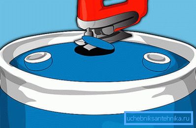 1149 Mit einer elektrischen Stichsäge ein Loch schneiden