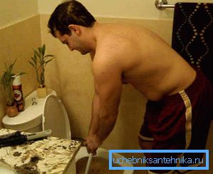 240 Verstopfte Toilette